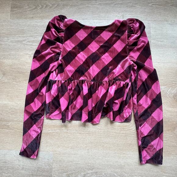 Maeve (Anthropologie) Velvet Babydoll Top - Size M - Picture 8 of 8